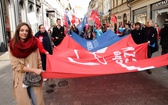 Marsz na otwarcie bazy rodzin Szlachetnej Paczki 2019