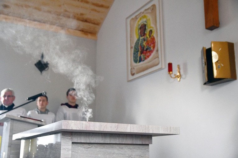 Poświęcenie kościoła w Zaspach Wielkich