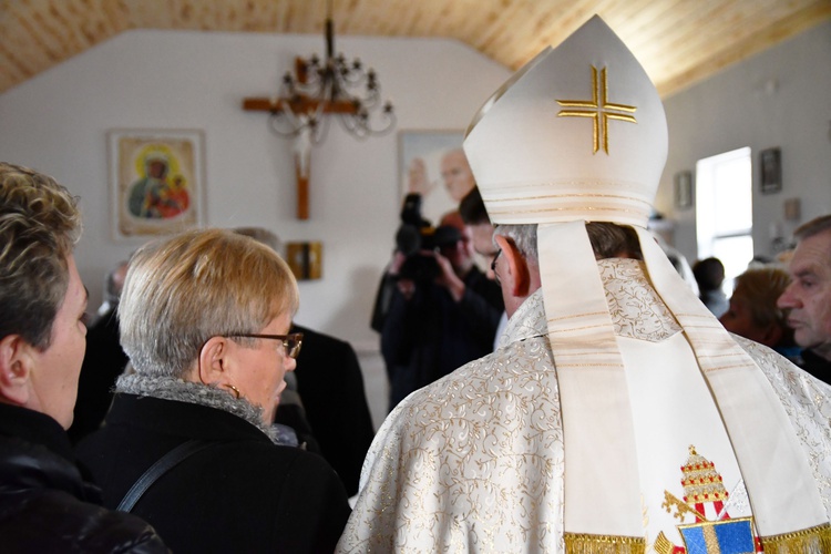 Poświęcenie kościoła w Zaspach Wielkich