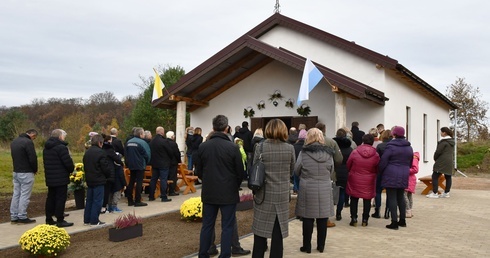 Poświęcenie kościoła w Zaspach Wielkich