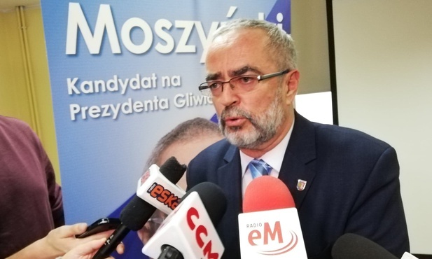 Gliwice. Wybory prezydenckie. Janusz Moszyński zadeklarował start jako kandydat niezależny