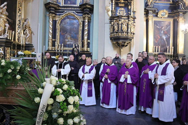 Pogrzeb o. Mikołaja Rudyka OFM