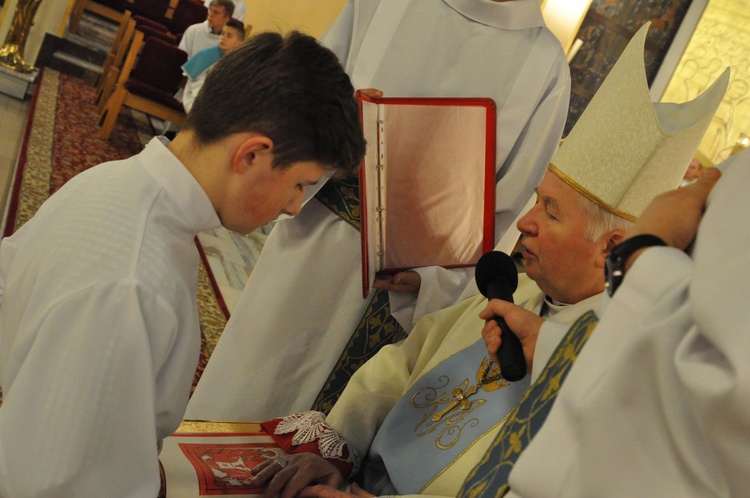 Błogosławieństwo lektorów w dekanacie Nowy Sącz-Zachód