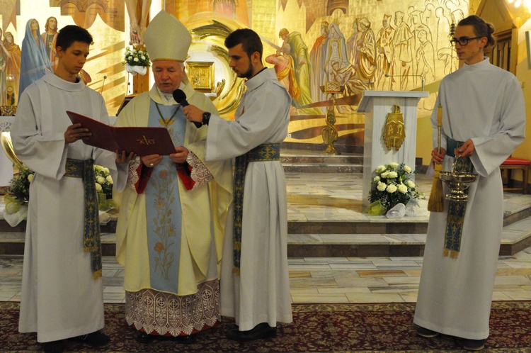 Błogosławieństwo lektorów w dekanacie Nowy Sącz-Zachód