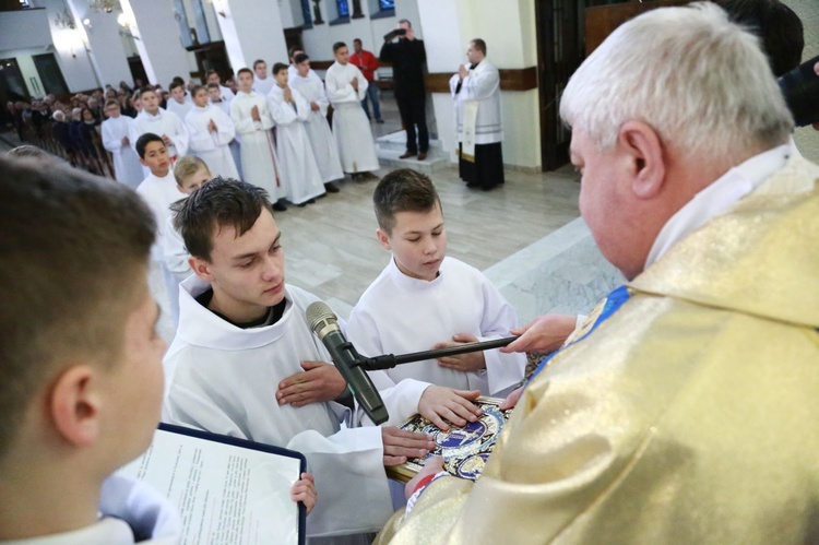 Błogosławieństwo lektorów u MB Fatimskkiej w Tarnowie