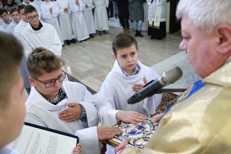 Błogosławieństwo lektorów u MB Fatimskkiej w Tarnowie