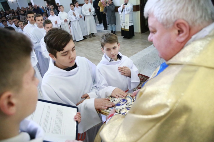 Błogosławieństwo lektorów u MB Fatimskkiej w Tarnowie