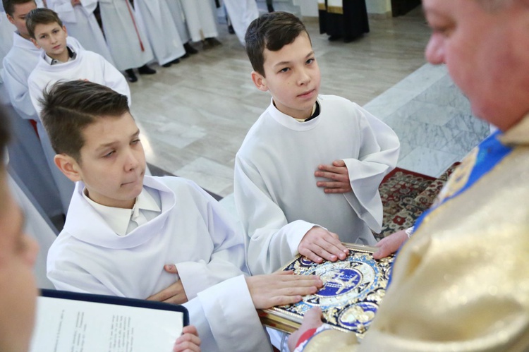 Błogosławieństwo lektorów u MB Fatimskkiej w Tarnowie