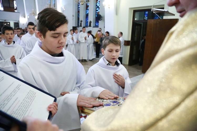 Błogosławieństwo lektorów u MB Fatimskkiej w Tarnowie