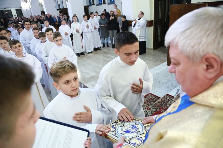 Błogosławieństwo lektorów u MB Fatimskkiej w Tarnowie