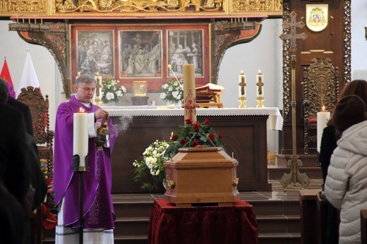 Pogrzeb śp. Zbgniewa Jujki, rysownika i karykaturzysty