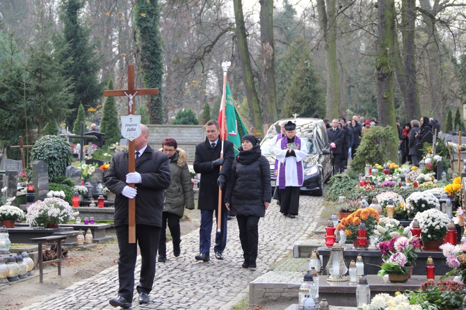 Pogrzeb śp. Zbgniewa Jujki, rysownika i karykaturzysty