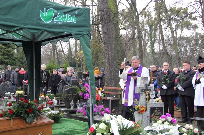 Pogrzeb śp. Zbgniewa Jujki, rysownika i karykaturzysty