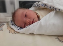 Pierwsze zdjęcie małego Franciszka po przyjściu na świat.