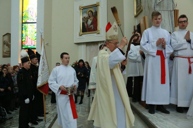 Konsekracja kościoła św. Barbary w Łęcznej