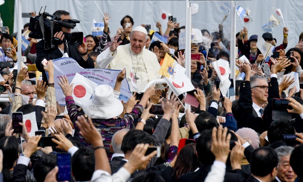 Papież w Japonii