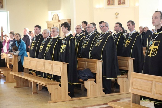 Pierwsi Rycerze św. Jana Pawła II w diecezji bielsko-żywieckiej