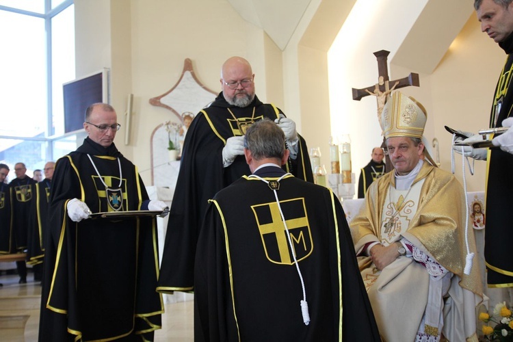 Pierwsi Rycerze św. Jana Pawła II w diecezji bielsko-żywieckiej