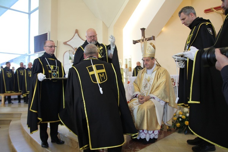 Pierwsi Rycerze św. Jana Pawła II w diecezji bielsko-żywieckiej