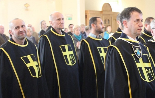 Pierwsi Rycerze św. Jana Pawła II w diecezji bielsko-żywieckiej