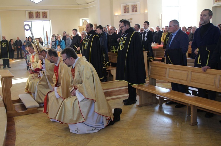 Pierwsi Rycerze św. Jana Pawła II w diecezji bielsko-żywieckiej