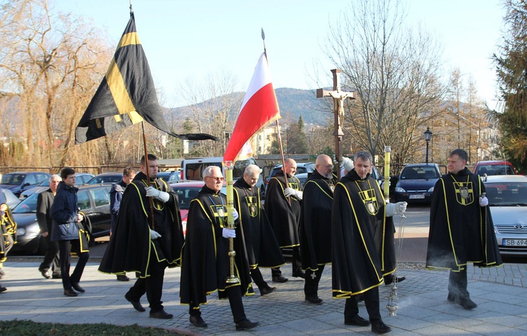 Pierwsi Rycerze św. Jana Pawła II w diecezji bielsko-żywieckiej