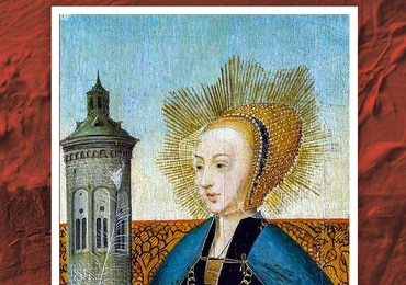 Jacob Cornelisz van Oostsanen "Św. Barbara", olej na desce, ok. 1520 r. Muzeum Narodowe, Warszawa
