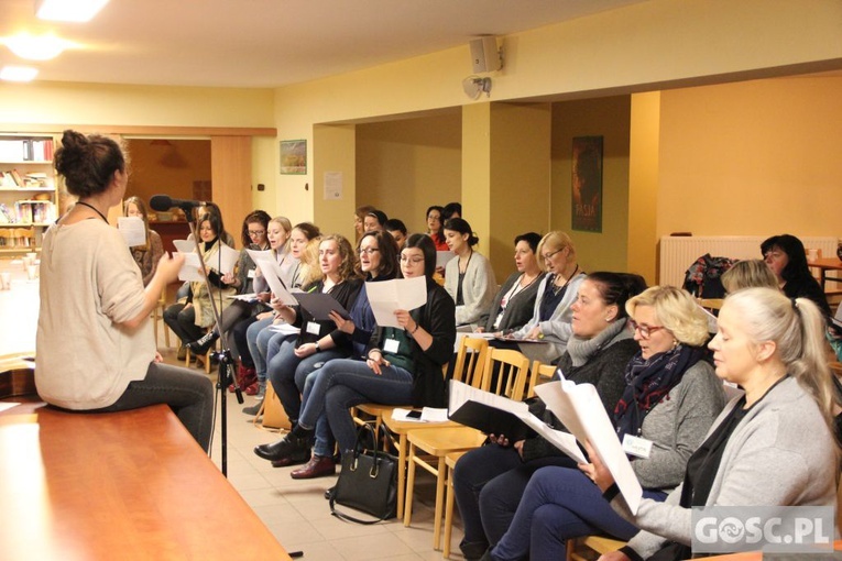 Warsztaty przed Zielonogórskim Kolędowaniem