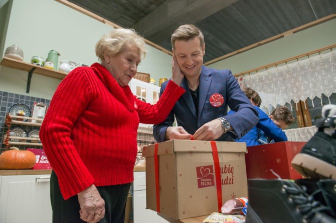 Aktorzy serialu "M jak Miłość' przygotowali Szlachetną Paczkę