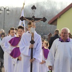 Olszyny. Poświęcenie sztandaru Rycerstwa Niepokalanej