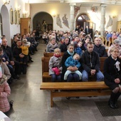 Olszyny. Poświęcenie sztandaru Rycerstwa Niepokalanej