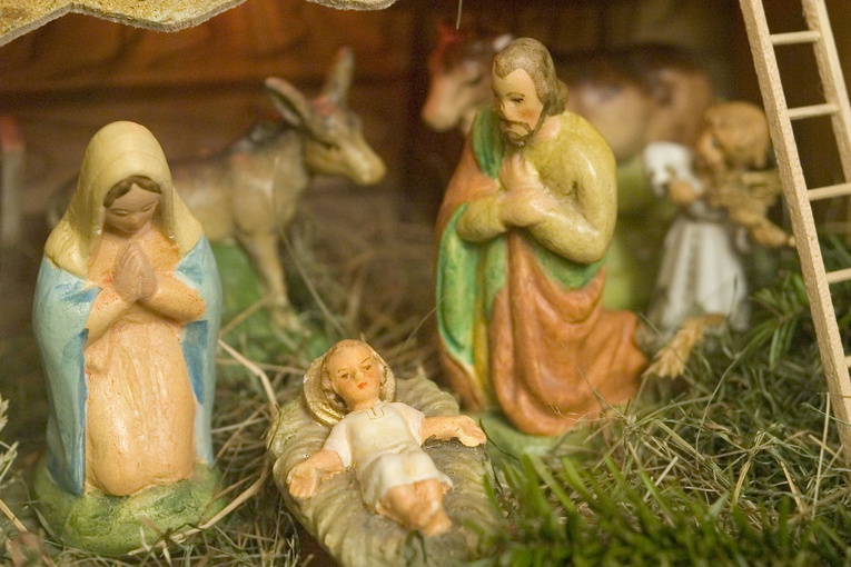 Pan Jezus o urodzeniu - jak notuje Ewangelista - został położony w żłobie
