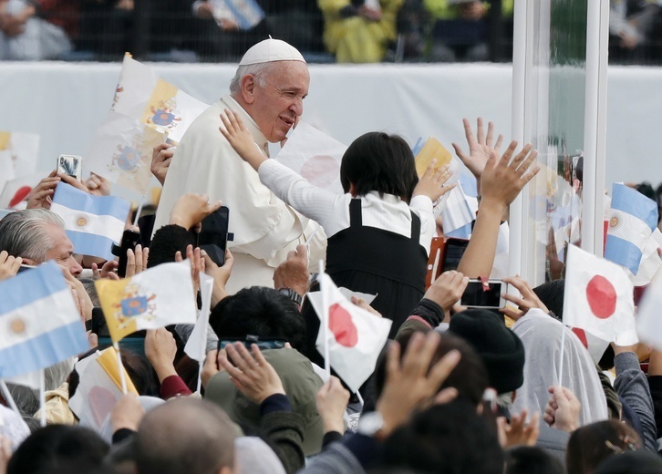 Papież Franciszek w Japonii