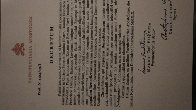 Rozpoczęcie roku jubileuszowego w parafii św. Stanisława w Skierniewicach