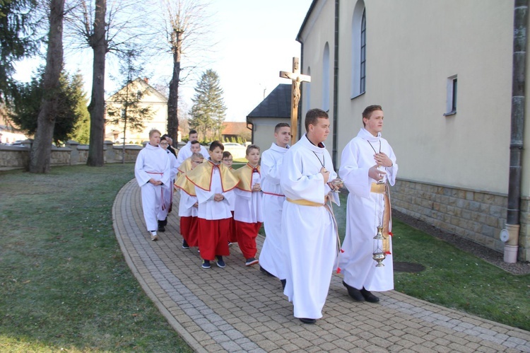 Uszew. Wprowadzenie relikwii św. Zygmunta Gorazdowskiego