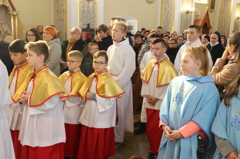 Uszew. Wprowadzenie relikwii św. Zygmunta Gorazdowskiego