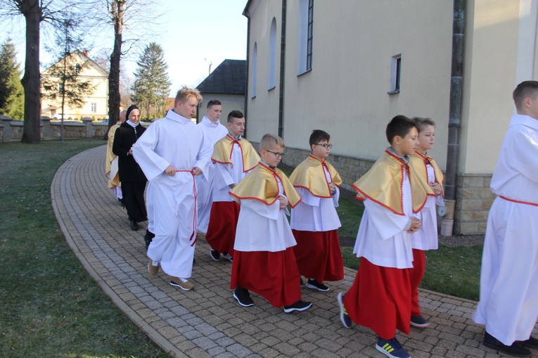 Uszew. Wprowadzenie relikwii św. Zygmunta Gorazdowskiego