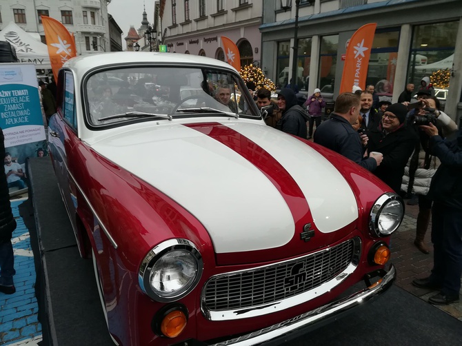 Auto Toma Hanksa zostało zaprezentowane w Bielsku-Białej