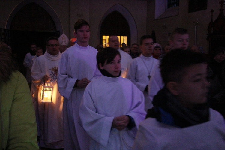 Roraty z ordynariuszem w Nowym Mieście nad Pilicą