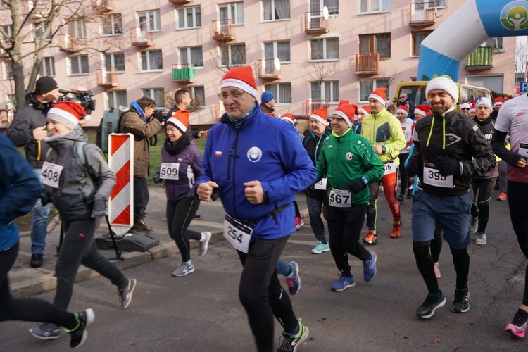 I Bieg Mikołajkowy dla hospicjum