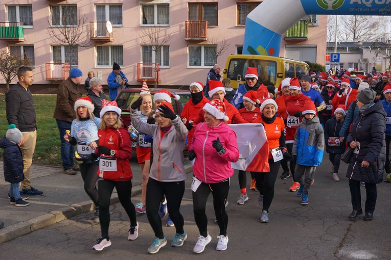 I Bieg Mikołajkowy dla hospicjum