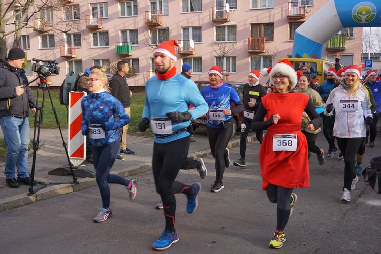 I Bieg Mikołajkowy dla hospicjum