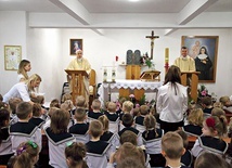 ▲	Uroczystość odbyła się 25 listopada. Mszy św. przewodniczył  bp Wojciech Skibicki.