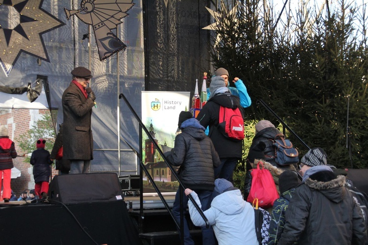 Łoniów i Tranobrzeg na krakowskim Rynku