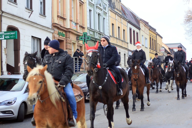 Procesja konna ku czci św. Mikołaja w Krzanowicach