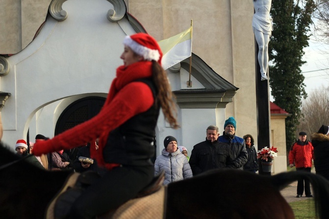 Procesja konna ku czci św. Mikołaja w Krzanowicach