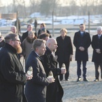 Kanclerz Angela Merkel z wizytą w byłym obozie Auschwitz-Birkenau 