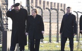 Kanclerz Angela Merkel z wizytą w byłym obozie Auschwitz-Birkenau 