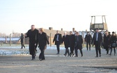 Kanclerz Angela Merkel z wizytą w byłym obozie Auschwitz-Birkenau 