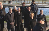 Kanclerz Angela Merkel z wizytą w byłym obozie Auschwitz-Birkenau 